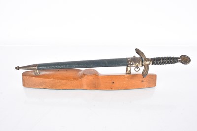 Lot 555 - A German Third Reich Miniature Luftwaffe Officer's Dress Sword Letter Opener
