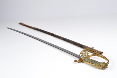 Lot 558 - A William IV Piquet Sword by Cater of Pall Mall