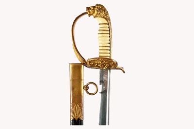 Lot 568 - A WWII German Naval Officer's Sword