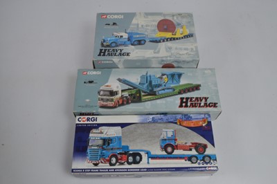 Lot 8 - Corgi Heavy Haulage and Hauliers of Renown (3)