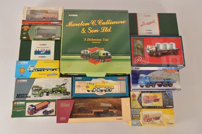 Lot 10 - Corgi Diecast Haulage Vehicles (14)