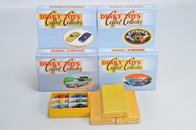 Lot 23 - Atlas Edition Dinky Gift Sets and Road Signs (8)