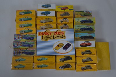 Lot 26 - Atlas Editions Dinky French Cars Gift Set and Accessories (31)