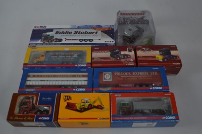 Lot 31 - Corgi Haulage and Construction Vehicles (10)