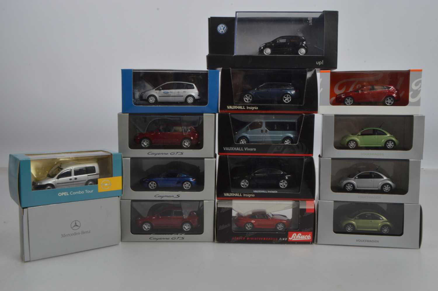 Lot 37 - Minichamps and Schuco Modern Private Cars 1:43 Scale (15)