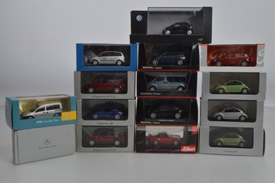 Lot 37 - Minichamps and Schuco Modern Private Cars 1:43 Scale (15)