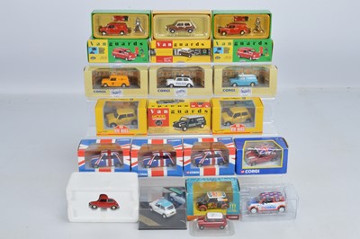 Lot 41 - Modern Diecast Private and Commercial Minis (18)