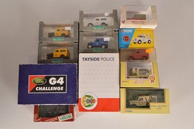 Lot 42 - Modern Diecast Mainly Commercial Landrovers (12)