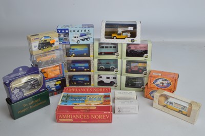 Lot 49 - Modern Diecast Postwar Delivery Vans and Small Commercial and Emergency Vehicles (23)
