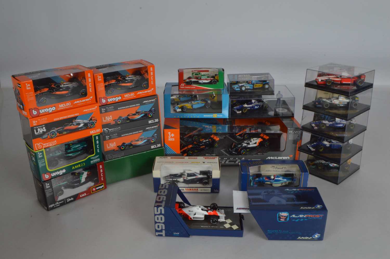 Lot 55 - Modern Die Cast Formula One Cars (21)