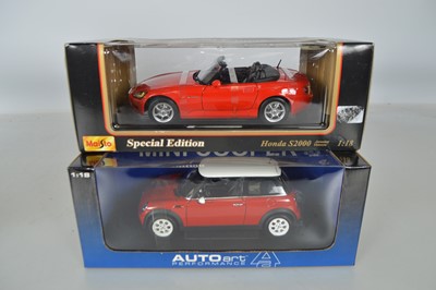 Lot 85 - Auto Art and Maisto 1:18 Scale Model Cars (2)