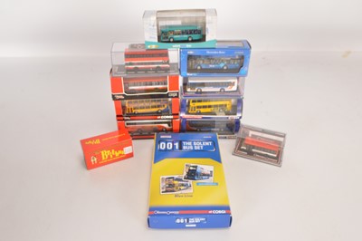 Lot 89 - Modern Diecast 1:76 Scale Hampshire and Wiltshire Modern Buses and Coaches (12)