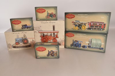 Lot 94 - Corgi Vintage Glory of Steam and Leonardo Resin Tractor and Traction Engine Models (7)