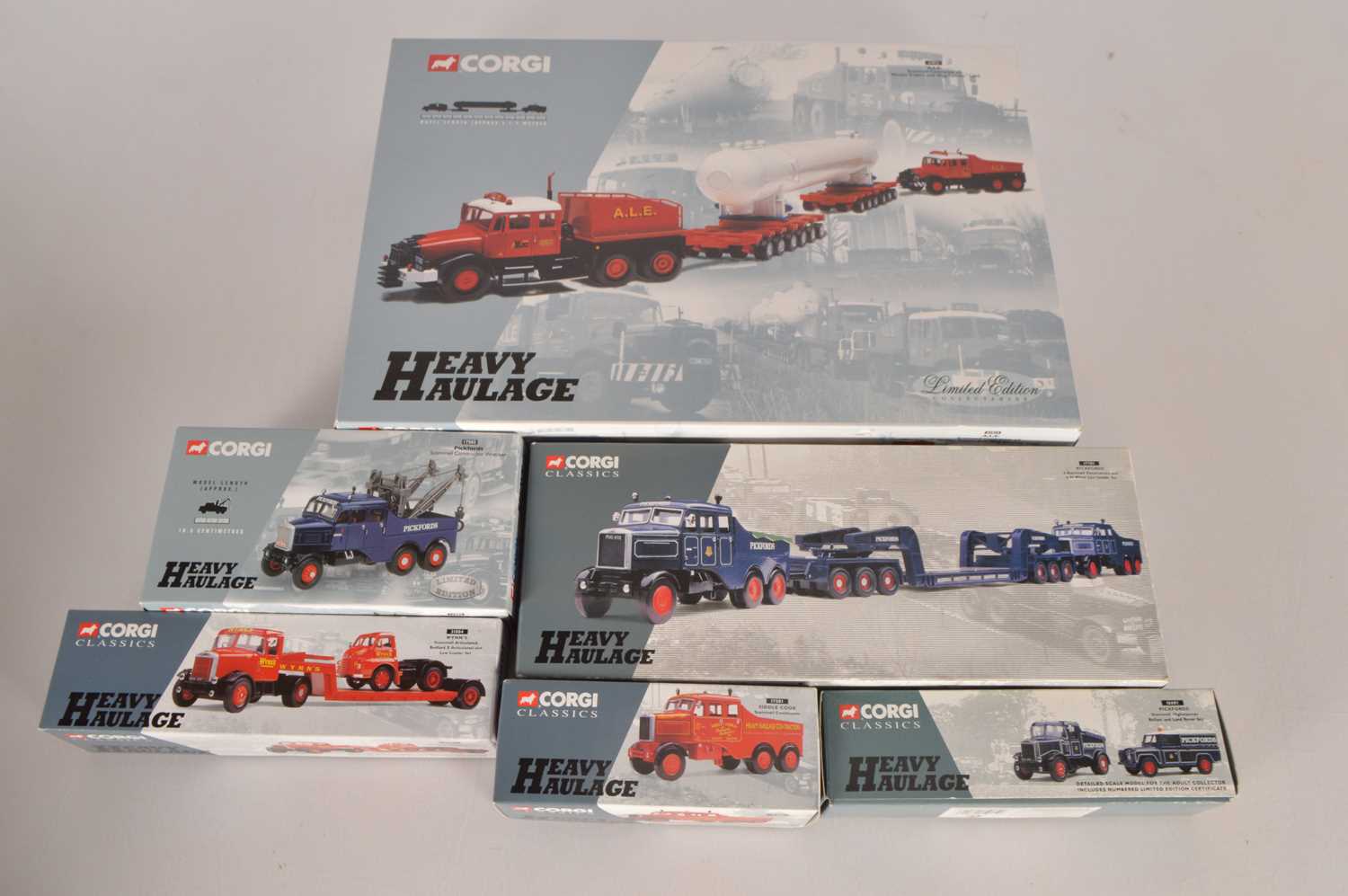 Lot 95 - Corgi Heavy Haulage (6)