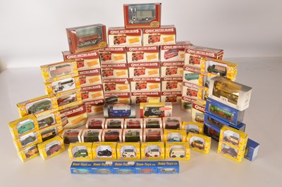 Lot 102 - Modern Diecast 1:76 Scale and N Gauge Vintage Mainly Commercial and Public Transport Vehicles (70)