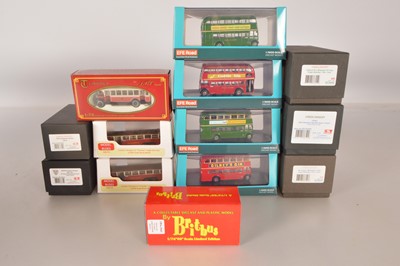 Lot 111 - 1:76 Scale Diecast and Resin Buses (13)