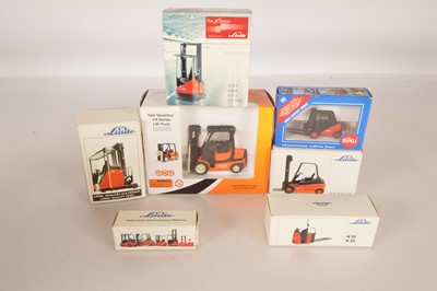 Lot 133 - Modern Diecast Forklift Trucks and Similar Models (7)