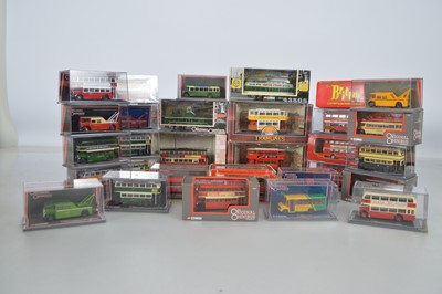 Lot 135 - Corgi Original Omnibus and Britbus 1:76 Scale Public Transport Models (30)