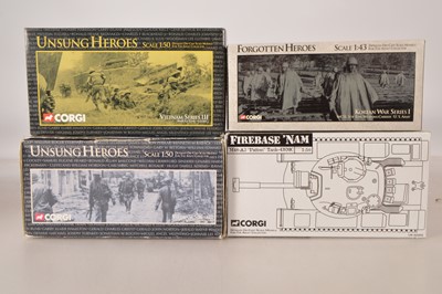 Lot 139 - Corgi Diecast Military Vehicles Korea and Vietnam (4)