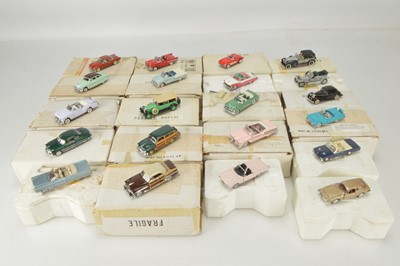Lot 154 - Franklin Mint 1:43 Scale Early 1900s to 1960s Cars (20)