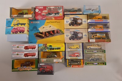 Lot 166 - Modern Diecast Vintage Commercial Vehicles and Cars (23)