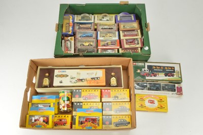 Lot 168 - Modern Diecast Vintage Commercial and Private Vehicles (50+)