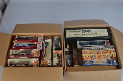 Lot 194 - Modern Diecast Vintage Commercial and Private Vehicles (120+)