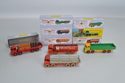 Lot 209 - Atlas Editions Dinky and Repainted Dinky Foden and Leyland Trucks (10)