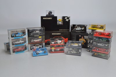 Lot 210 - Minichamps Competition and Private Vehicles all with Damage/Issues (29)