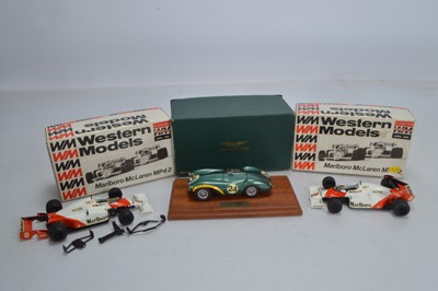 Lot 228 - White Metal 1:24 Scale Competition Models (3)
