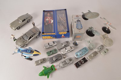 Lot 241 - TV Film and Space related vehicles and figures (23)