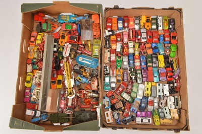 Lot 242 - Diecast and plastic Cars and Commercial vehicles mostly small scale (160 approx.)