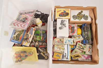 Lot 244 - Mixed Motorcycles in assorted scales many in original packaging (30+)