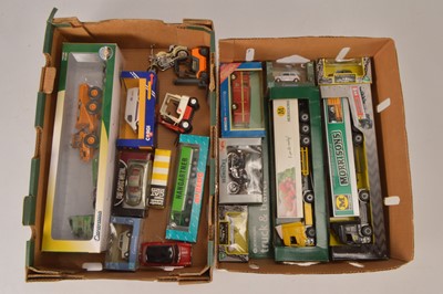 Lot 247 - Cararama Corgi and other Lorries and car many in original packaging (17)