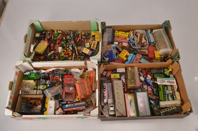 Lot 256 - Large quantity of assorted diecast vehicles in different scales (150+)