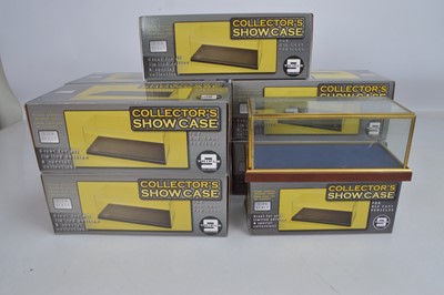 Lot 273 - 1:18 Scale and 1:24 Scale Model Display Cases (9)