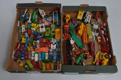 Lot 274 - 1960s and Later Playworn Diecast Vehicles (70+)