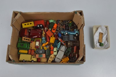 Lot 282 - Postwar Playworn Diecast Vehicles and Figures (40+)