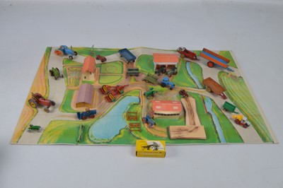 Lot 287 - Postwar and Later Playworn Diecast and Other Farm Vehicles (20)