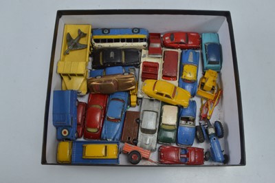 Lot 297 - Postwar Playworn/Repainted Diecast Vehicles (25+)