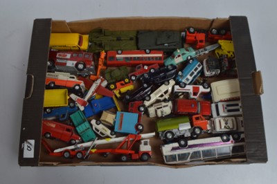 Lot 299 - Postwar Playworn Corgi and Dinky Diecast Vehicles (35)