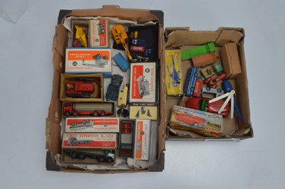 Lot 314 - Postwar and Later Playworn Diecast and Plastic Vehicles (25)