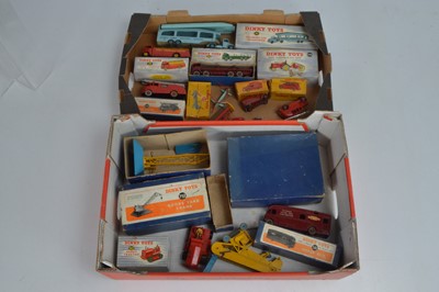 Lot 320 - Dinky Postwar Playworn Commercial Vehicles (13)