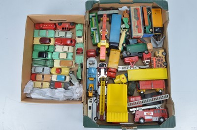 Lot 323 - Postwar Playworn Diecast Vehicles (40+)