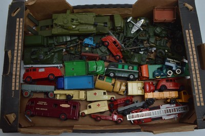 Lot 327 - Postwar Playworn/Repainted Diecast Vehicles (35+)