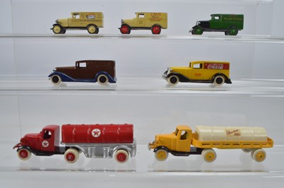 Lot 328 - Tootsie Toy Modern White Metal Reissues and  (7)