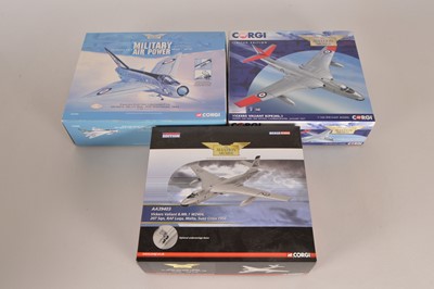 Lot 346 - Corgi Aviation Archive Postwar Aircraft 1:72 and 1:144 Scale (3)