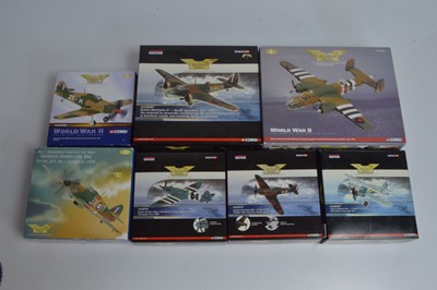 Lot 365 - Corgi Aviation Archive 1:72 Scale WWII Allied Aircraft (7)