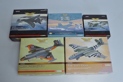 Lot 366 - Corgi Aviation Archive 1:72 Scale Postwar Military Aircraft (5)