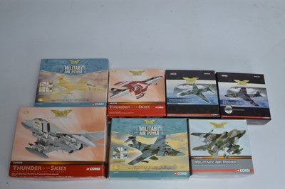 Lot 369 - Corgi Aviation Archive 1:72 Scale 1970s and Later Military Aircraft (7)
